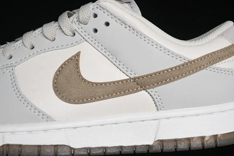 All categories Nk SB Dunk series Nk SB Dunk Low low-top sneakers K version Nk Dunk Low "Phantom/Khaki" light gray brown SB low-top casual sneakers FJ4188-001